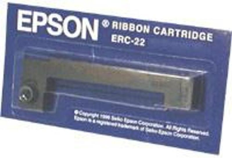 Epson ERC-22 Black Printer Ribbon printerlint Zwart