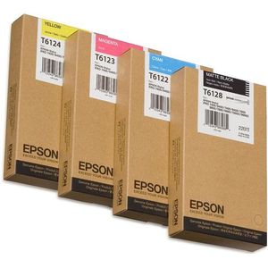Epson T6128 inktcartridge 1 stuk(s) Origineel Mat Zwart