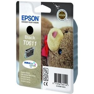 Epson T0611 inktcartridge zwart (origineel)