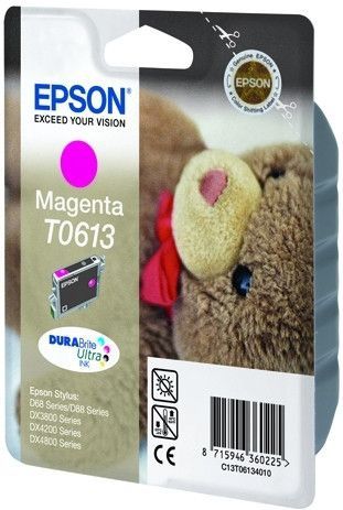 Epson Teddybear T0613 inktcartridge 1 stuk(s) Origineel