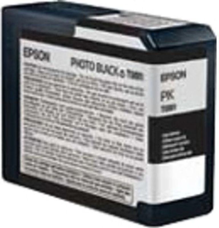 Epson - T5801 - Inktcartridge - Zwart - 80 ml