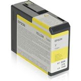 Epson T5804 inktcartridge geel (origineel)
