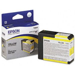 Epson Inktpatroon T580400 - Yellow/Geel (Pro 3800/3880) (origineel)