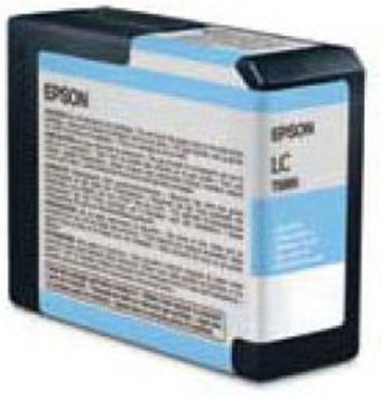 Epson T5805 inktcartridge licht cyaan (origineel)