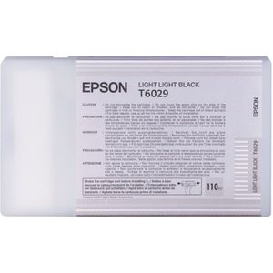Epson T6029 licht licht zwart (C13T602900) - Inktcartridge - Origineel
