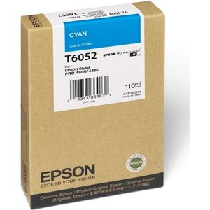 Epson T6052 inktcartridge 1 stuk(s) Origineel Cyaan