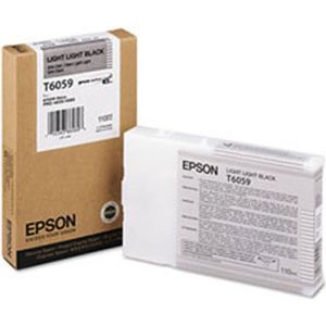 Epson T6059 inkt cartridge licht licht zwart (origineel)