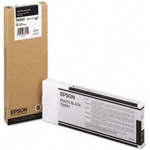 Epson T6061 inktcartridge foto zwart hoge capaciteit (origineel)