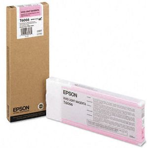 Epson T6066 inkt cartridge vivid licht magenta hoge capaciteit (origineel)