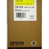 Epson T6124 inktcartridge geel hoge capaciteit (origineel)