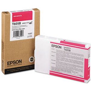Epson T605B inktcartridge magenta standaard capaciteit (origineel)