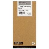 Epson T5967 inktcartridge licht zwart standaard capaciteit (origineel)