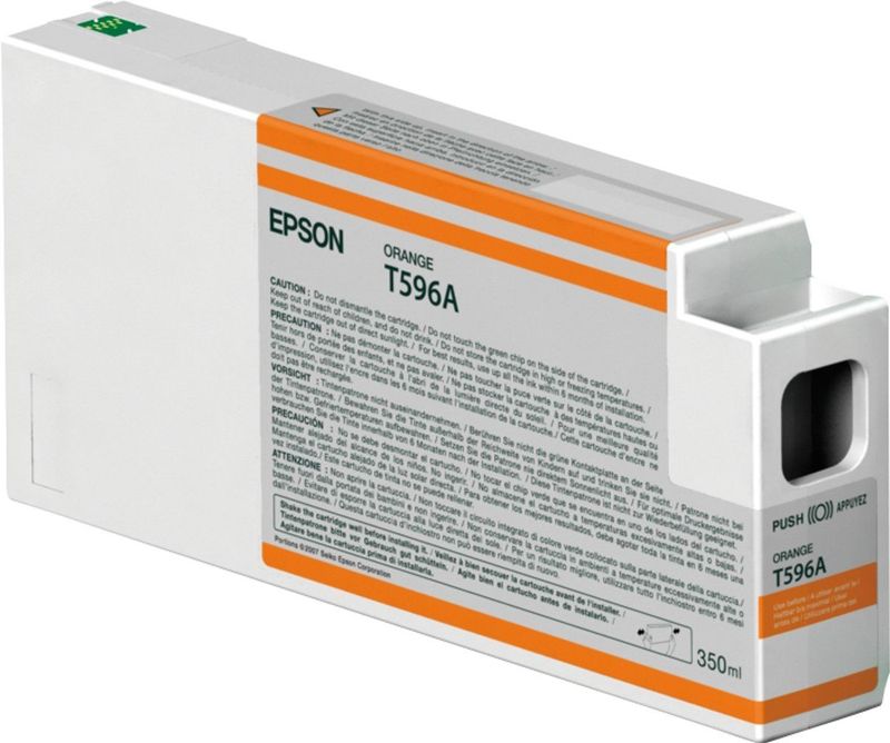 Epson T596A inktcartridge oranje standaard capaciteit (origineel)