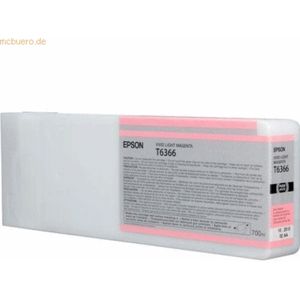 Original Epson C13T636600 / T6366 Tintenpatrone magenta hell