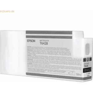 Epson - T6428 Inktcartridge - Mat Zwart - Origineel