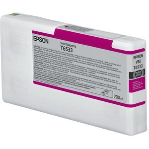 Epson T6533 inktcartridge vivid magenta (origineel)