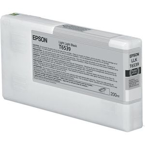 Epson T6539 Light Light Black Ink Cartridge (200ml) inktcartridge 1 stuk(s) Origineel Licht licht zwart