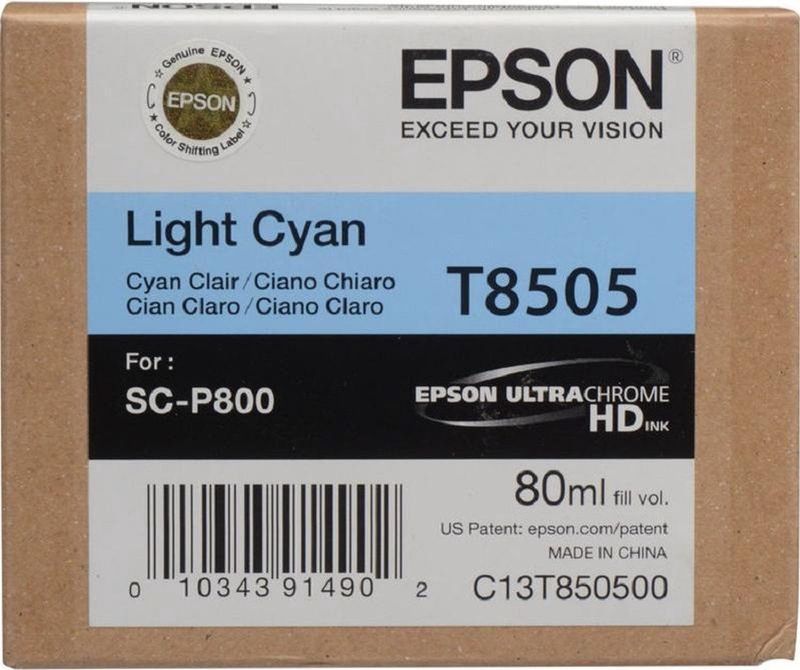 Epson Inktcartridge T8505 Licht-cyaan