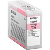 Epson T8506 inktcartridge licht magenta (origineel)