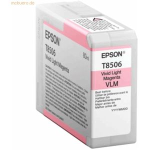 Epson Inktcartridge T8506 Licht-magenta