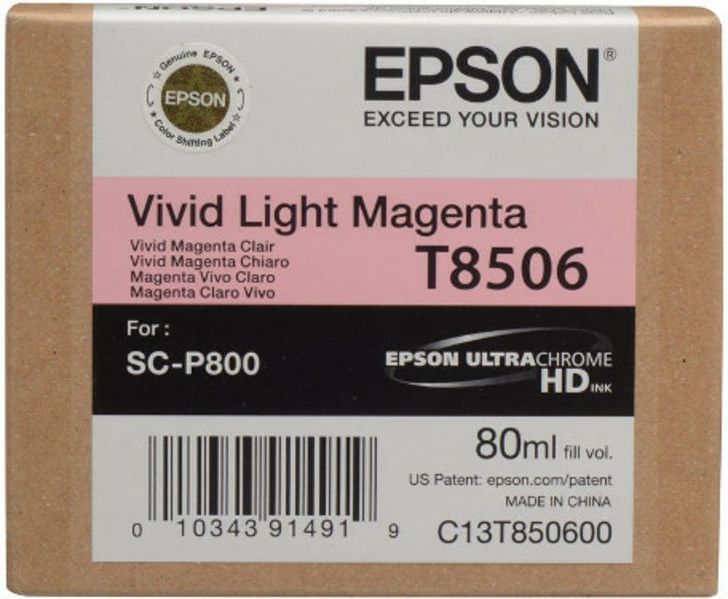 Epson T850600 inktcartridge 1 stuk(s) Origineel Lichtmagenta