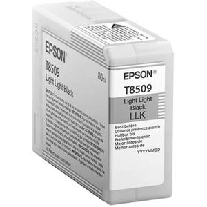 Original Epson C13T850900 / T8509 Tintenpatrone schwarz hell hell