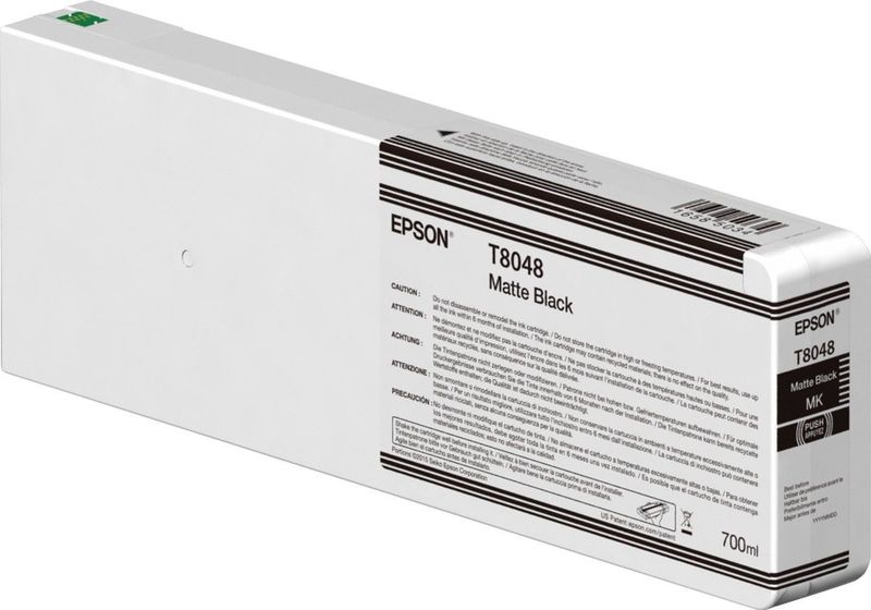 Epson T8048 inktcartridge mat zwart (origineel)