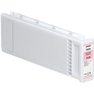 Epson T800600 inktcartridge licht magenta (origineel)