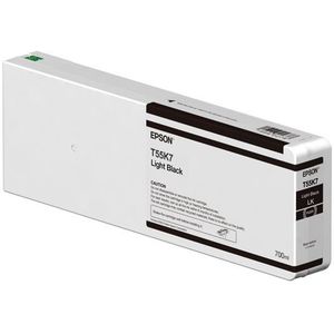 Epson T55K700 inktcartridge 1 stuk(s) Origineel Licht zwart