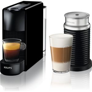 KrupsNespresso Essenza Mini + Aeroccino XN1118 - Nespresso Zwart