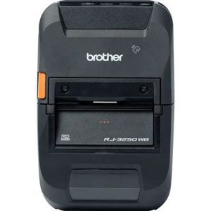 Brother RJ3250WBL labelprinter Direct thermisch 203 x 203 DPI 127 mm/sec Draadloos Ethernet LAN Wifi Bluetooth