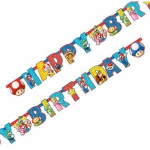 Super Mario letterslinger 190 cm