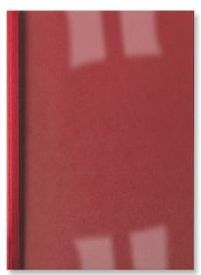 GBC Thermobindemappe LinenWeave A4 3mm VE=100 Stück rot
