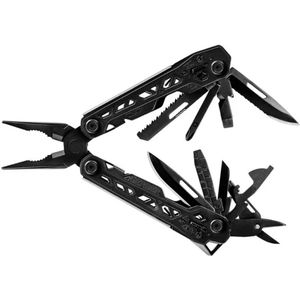 Gerber 30-001780 multifunctioneel gereedschap met nylon schede en 17 functies Truss Multi-Tool, zwart