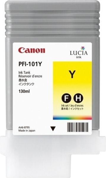 Canon PFI-101Y inktcartridge geel (origineel)