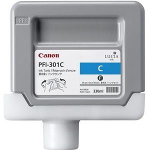 Canon PFI-301C inktcartridge cyaan (origineel)