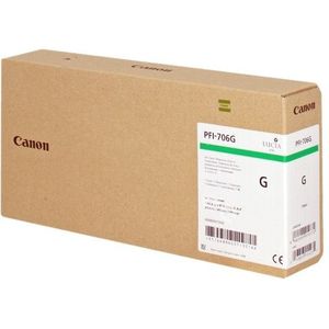Canon PFI-706 G inktcartridge 1 stuk(s) Origineel Hoog (XL) rendement Groen