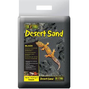 Exo Terra Woestijnzand - 4,5 kg - Zwart