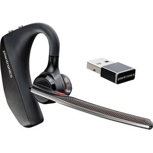 Poly VOYAGER 5200 UC Headset Draadloos oorhaak Kantoor/callcenter Bluetooth Zwart
