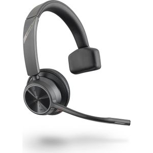 Headset - Zwart - Draadloos - Bluetooth 5.2 - 350 mAh - Kantoor/callcenter