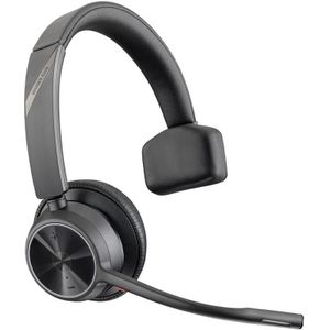 Plantronics - Voyager 4300 UC - Bluetooth Headset - Zwart - Draadloos - Tot 50 m bereik
