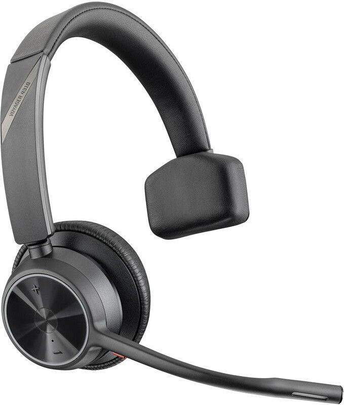 Plantronics - Voyager 4300 UC - Bluetooth Headset - Zwart - Draadloos - Tot 50 m bereik