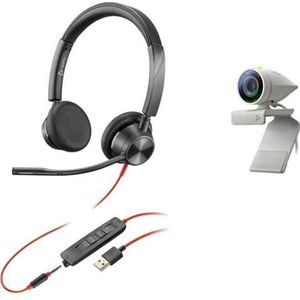 Poly Studio P5 - Webcamera - kleur - 720p, 1080p, Conferentieapparaten, Zwart