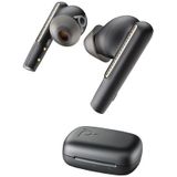 Poly Voyager Free 60 UC Carbon Black Earbuds +BT700 USB-A Adapter +Basic Charge Case Headset Draadloos In-ear Oproepen/muziek USB Type-A Bluetooth Zwart