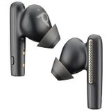 Poly Voyager Free 60 UC Carbon Black Earbuds +BT700 USB-A Adapter +Basic Charge Case Headset Draadloos In-ear Oproepen/muziek USB Type-A Bluetooth Zwart