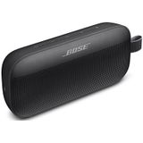 Bose SoundLink Flex Draadloze Bluetooth-luidspreker, draagbaar en waterdicht, voor outdooractiviteiten, zwart