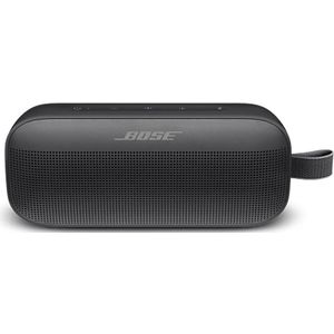 Bose SoundLink Flex Draadloze Bluetooth-luidspreker, draagbaar, waterdicht, voor outdooractiviteiten, zwart