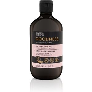 Baylis & Harding Goodness Bath Soak Rose & Geranium - 500 ml