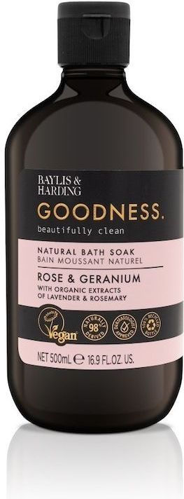 Baylis & Harding Goodness Bath Soak Rose & Geranium - 500 ml