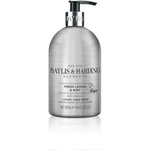 Baylis & Harding Elements Fresh Lemon & Mint Vloeibare Handzeep 500 ml